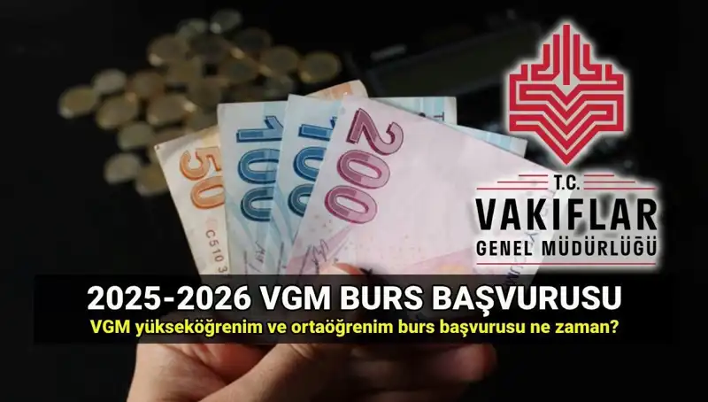 VGM Burs Başvuruları 2025: Tarihler ve Detaylar Neler?
