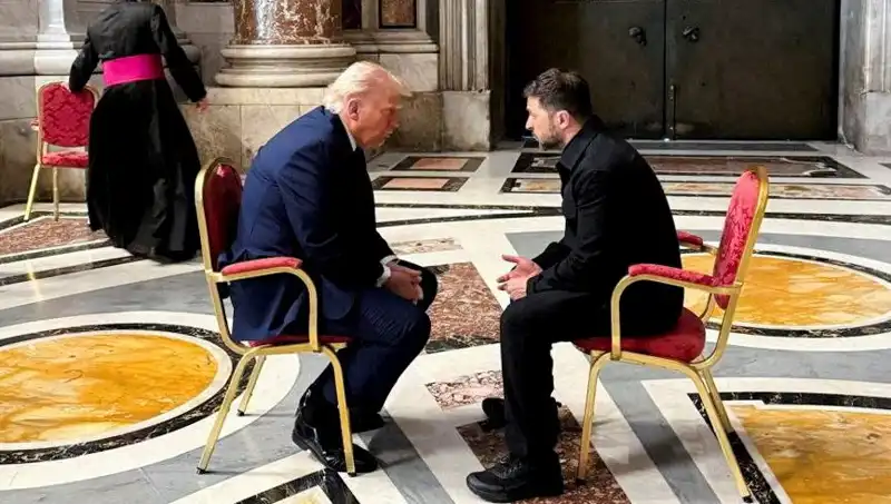 Zelenski: Trump ile Vatikan’da Yaptığımız Görüşme Eşsizdi