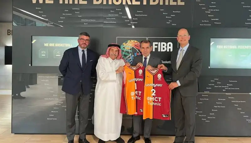 Galatasaray Basketbol Takımı FIBA'yı Ziyaret Etti: Tarihi Anlar
