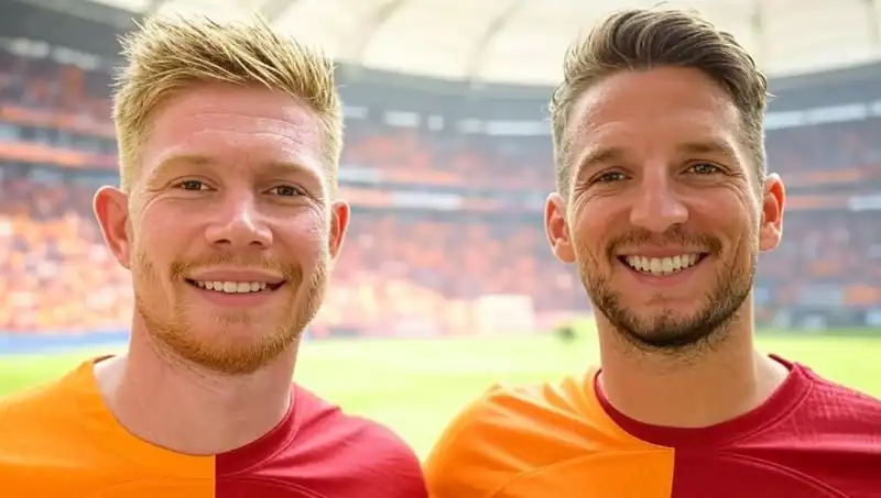 Galatasaray, Kevin de Bruyne İçin Dries Mertens'i Göreve Çağırdı