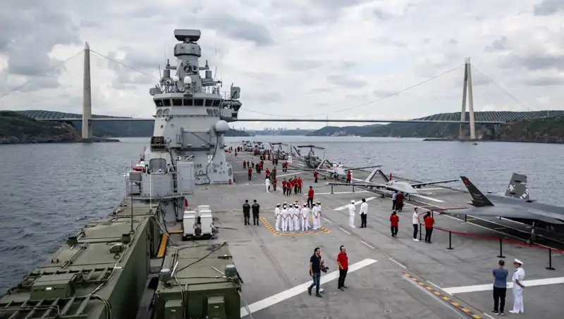 TCG Anadolu: Sarayburnu'ndan Tarihi Hareket ile Yeni Görev Başladı