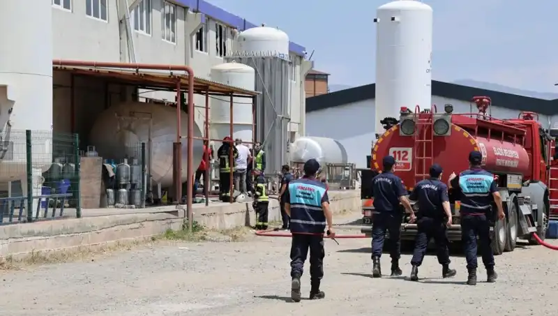 Elazığ'daki Gaz Dolum Tesisinde Patlama: Can Kaybı ve Yaralılar Var