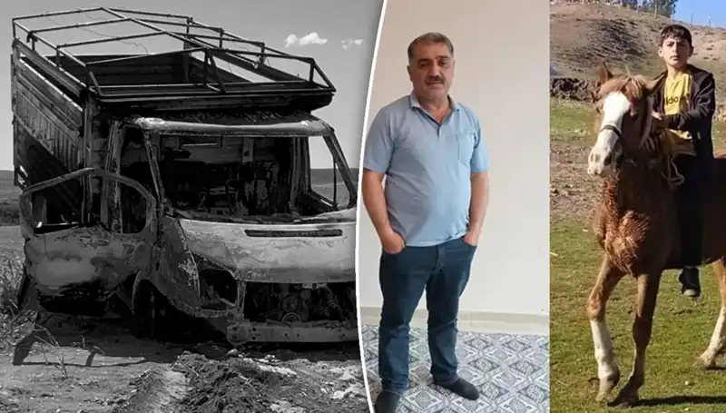 Diyarbakır'da Vahşice Öldürülen Baba ve Oğulun Hüzün Dolu Defni