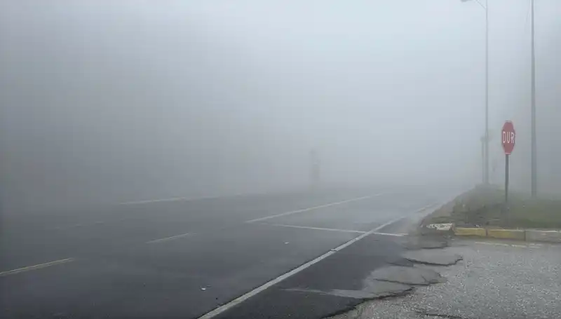 Bolu Dağı'nda Sis Alarmı: Görüş Mesafesi Tehlikeli Derecede Düşük!