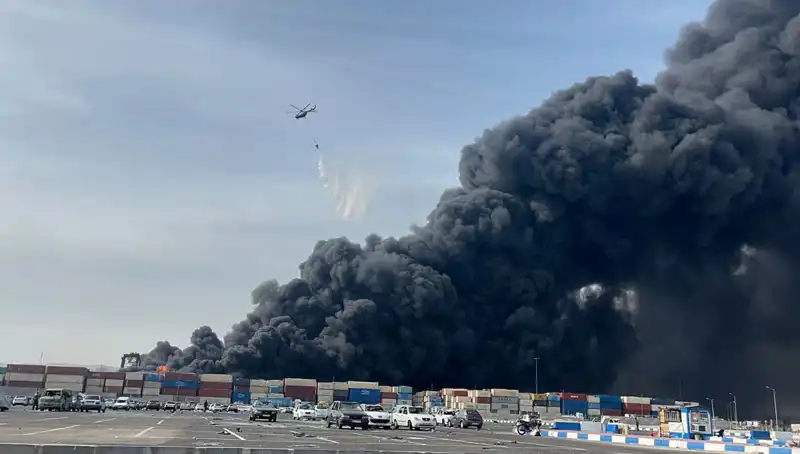 İran Limanında Meydana Gelen Patlamada Can Kaybı 46’ya Ulaştı