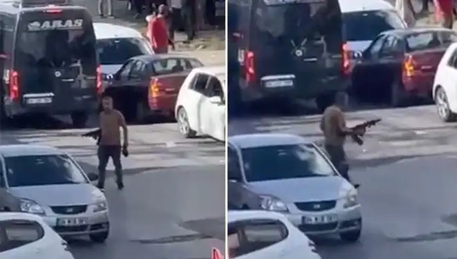 Başakşehir'de Pompalı Tüfekle Sokağa Çıkan Kişi, Vatandaşları Korkuttu!