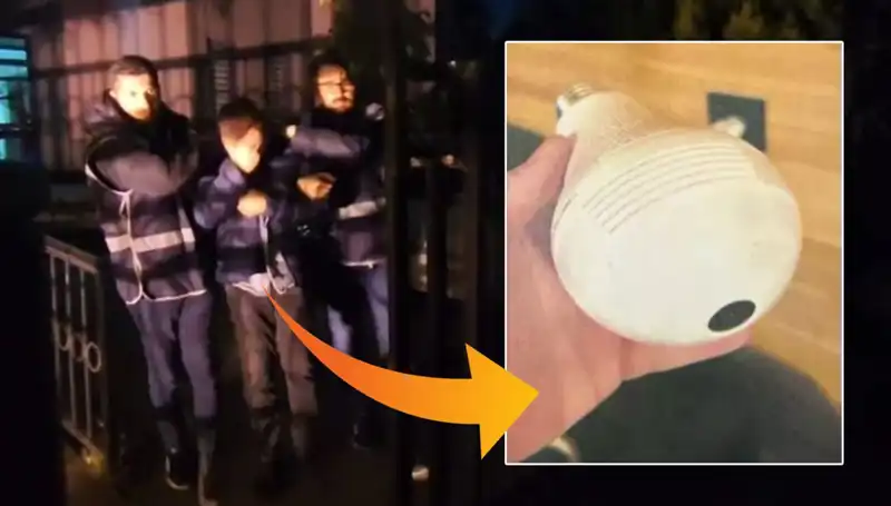 Bungalovda Gizli Kamera Skandalında Göz Göze: Şok Eden Fotoğraf!