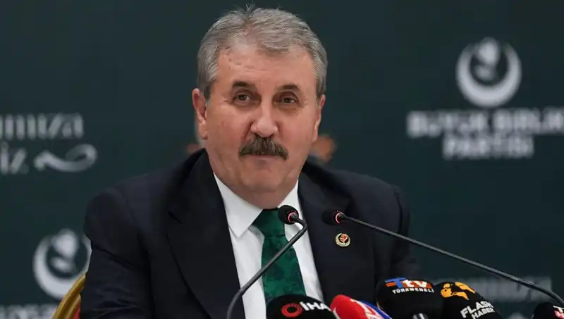 BBP Genel Başkanı Destici: Terörsüz Türkiye İçin Güven Sarsıcı Adımlara Hayır!