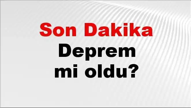Kars’ta Deprem Mi Oldu? Son Dakika Gelişmeleri Burada!